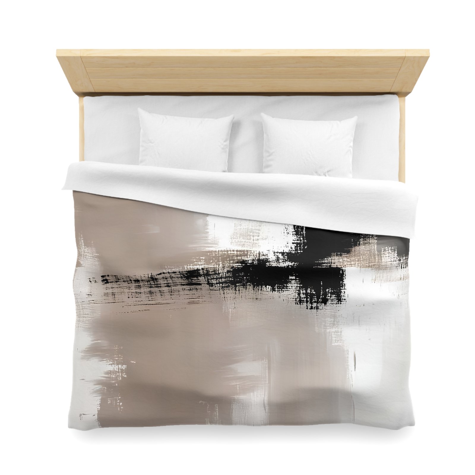 Stylish Microfiber Duvet Cover, Modern Abstract Bedding, Cozy Home Decor, Minimalist Bedroom, Art-Inspired Comforter - Image 17