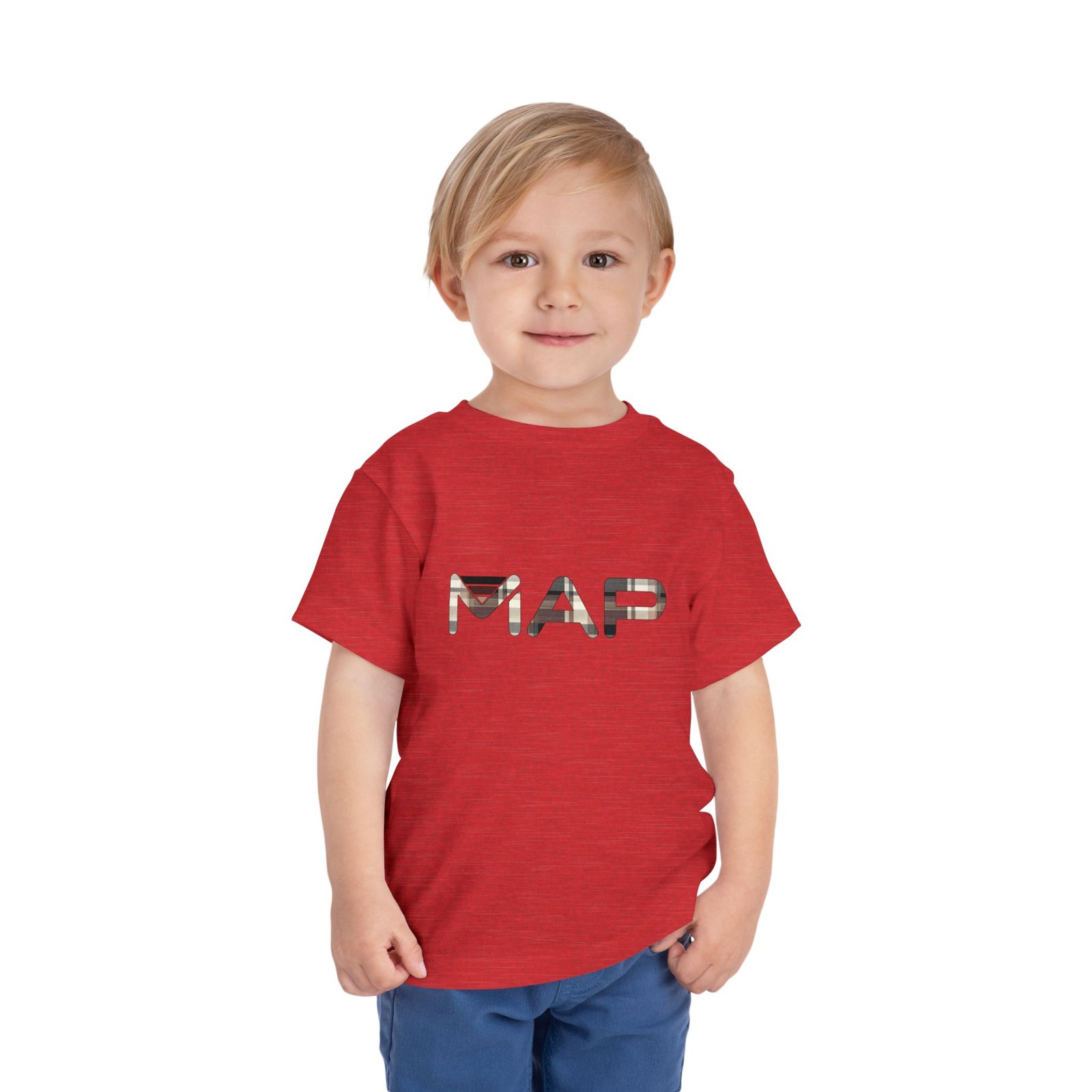 Toddler Short Sleeve Tee with 'MAP' Design - Cute Kids' T-Shirt, Adventure Tee, Toddler Gift, Playwear, Travel Shirt - Image 39
