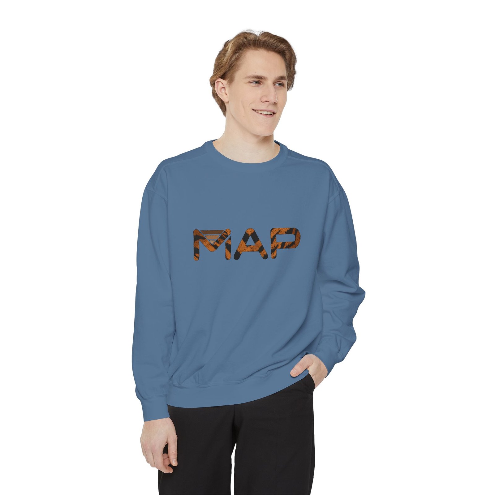Unisex Garment-Dyed Sweatshirt - Image 31