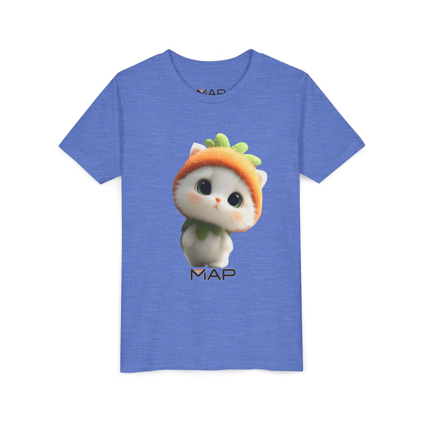 Cute Cat Character Youth Tee, Adorable Kids Shirt, Fun Graphic Tee, Gift for Cat Lovers, Playful Outfit for Any Occasion - Image 23