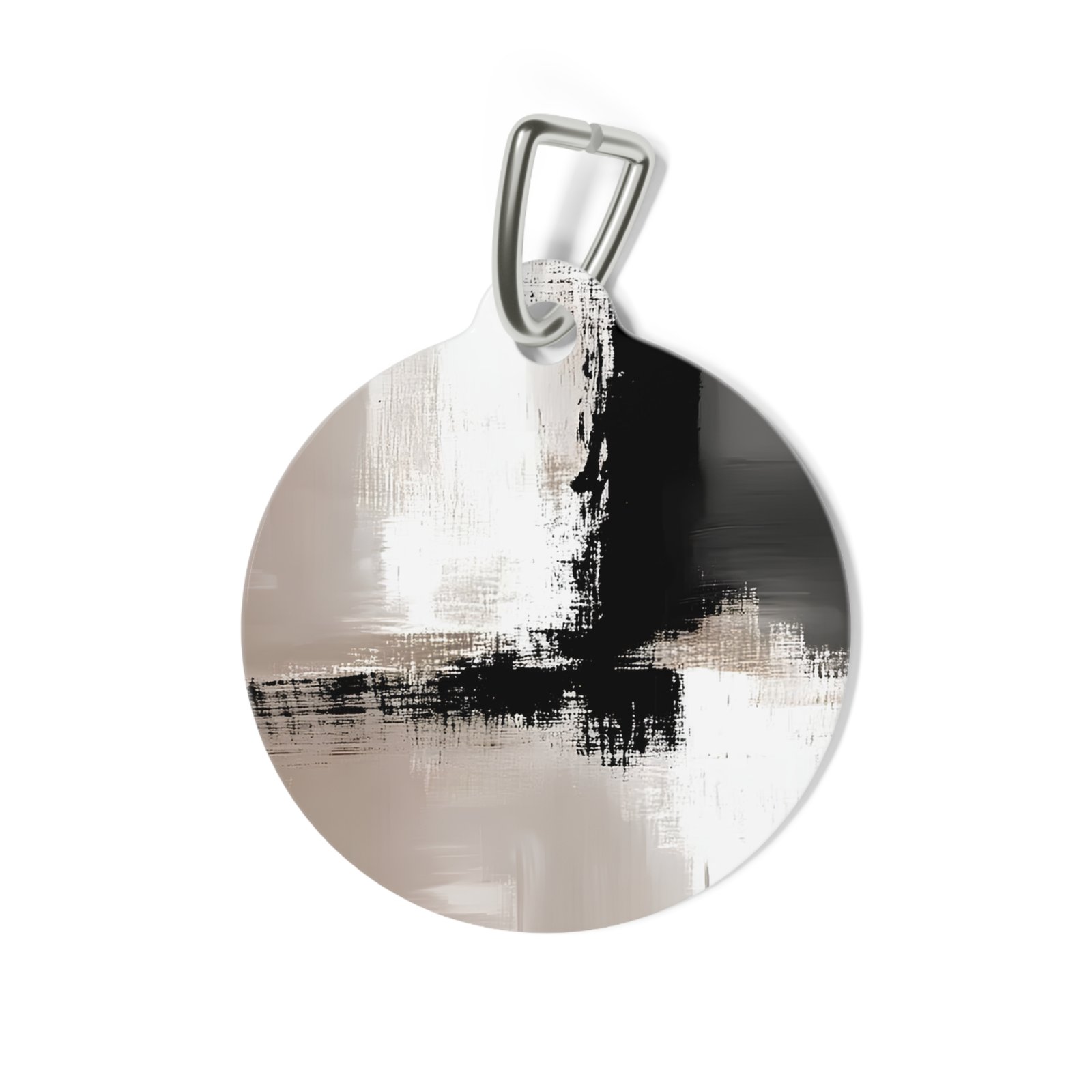 Chic Modern Pet Tag - Stylish Dog ID Tag, Cat Name Tag, Personalized Pet Accessory, Unique Pet Gift, Minimalist Pet Jewelry - Image 2