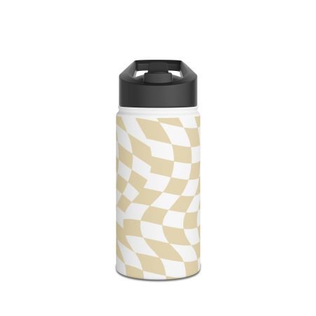 Chic Stainless Steel Water Bottle with Standard Lid, Eco-Friendly Hydration, Stylish Travel Mug, Perfect for Fitness and Outdoors, [...]