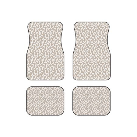 Stylish Car Mats - Set of 4, Unique Floor Mats, Durable Auto Accessories, Home Décor, Perfect Gift for Car Lovers