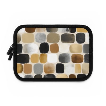 Stylish Laptop Sleeve with Modern Abstract Design, Laptop Bag, Tech Accessory, Gift for Students, Work or Travel