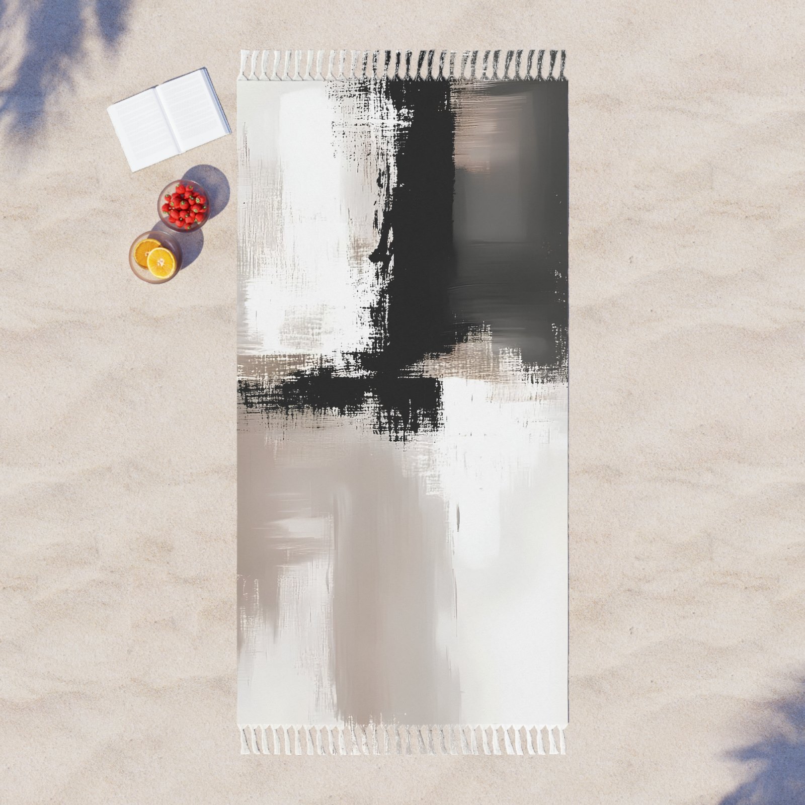 Boho Beach Towel - Stylish, Artistic, and Versatile for Summer Days, Outdoor Adventures, Camping, Pool Parties, and Gift Ideas - Image 3