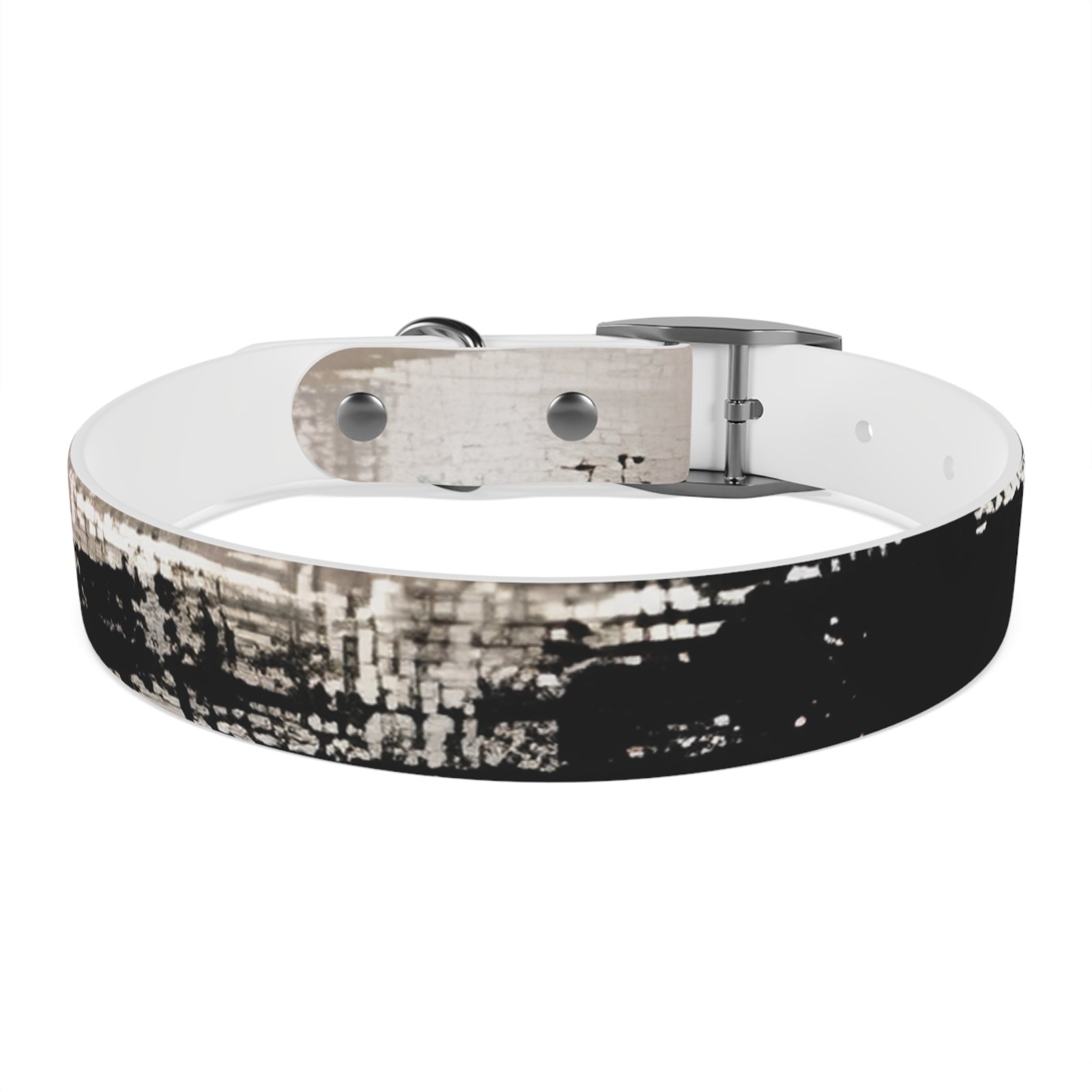 Stylish Dog Collar in Modern Print, Pet Accessory, Dog Gear for Stylish Pets, Gift for Dog Lovers, Adjustable Neck Strap - Image 5