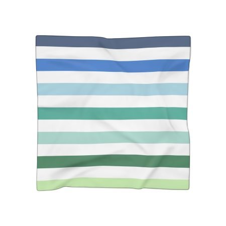 Stylish Striped Poly Scarf for Everyday Wear, Fashion Accessories, Gift for Her, Spring Scarf, Lightweight Wrap