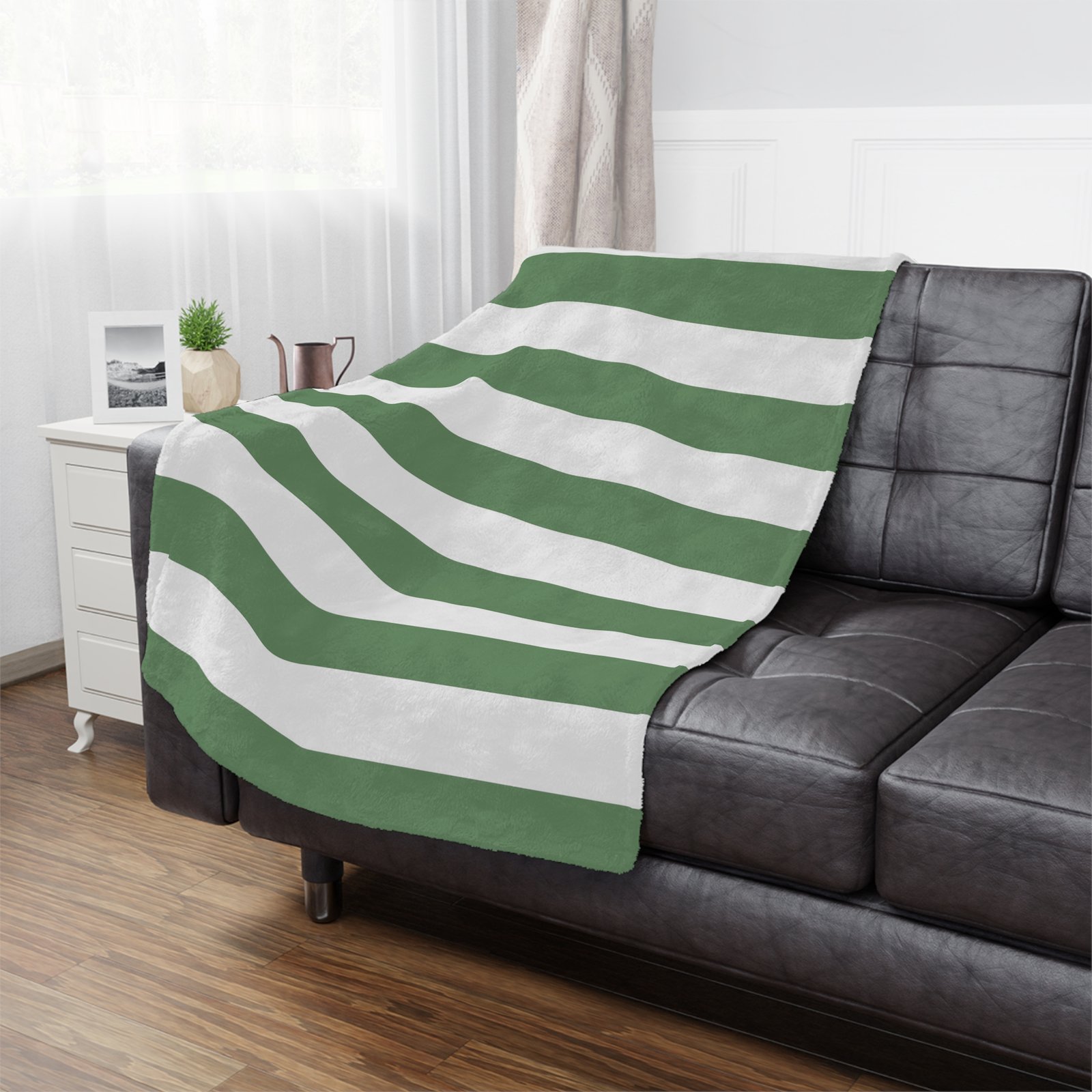 Cozy Striped Minky Blanket, Soft Throw Blanket for Home, Baby Shower Gift, Nursery Decor, Christmas Present - Image 12