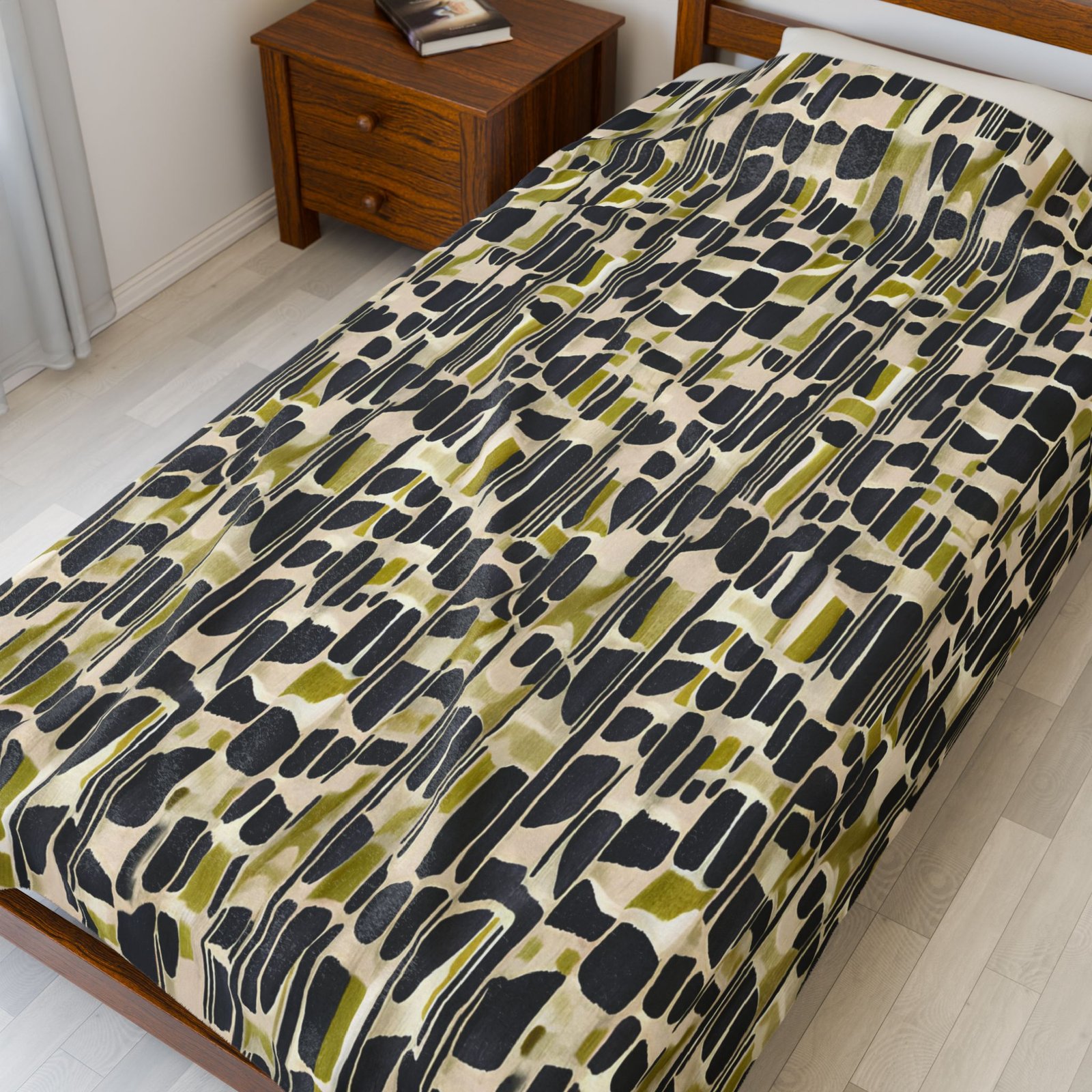 Cozy Velveteen Plush Blanket, Soft Throw, Home Decor, Warm Gift, Modern Living Room, Holiday Relaxation - Image 7