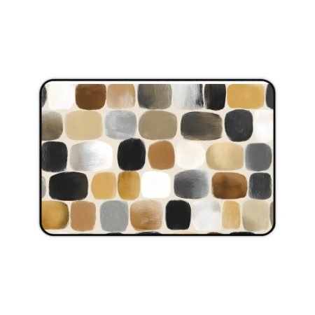 Chic Neutral Desk Mat – Stylish Office Decor, Computer Accessories, Home Office Gift, Modern Workspace Addition