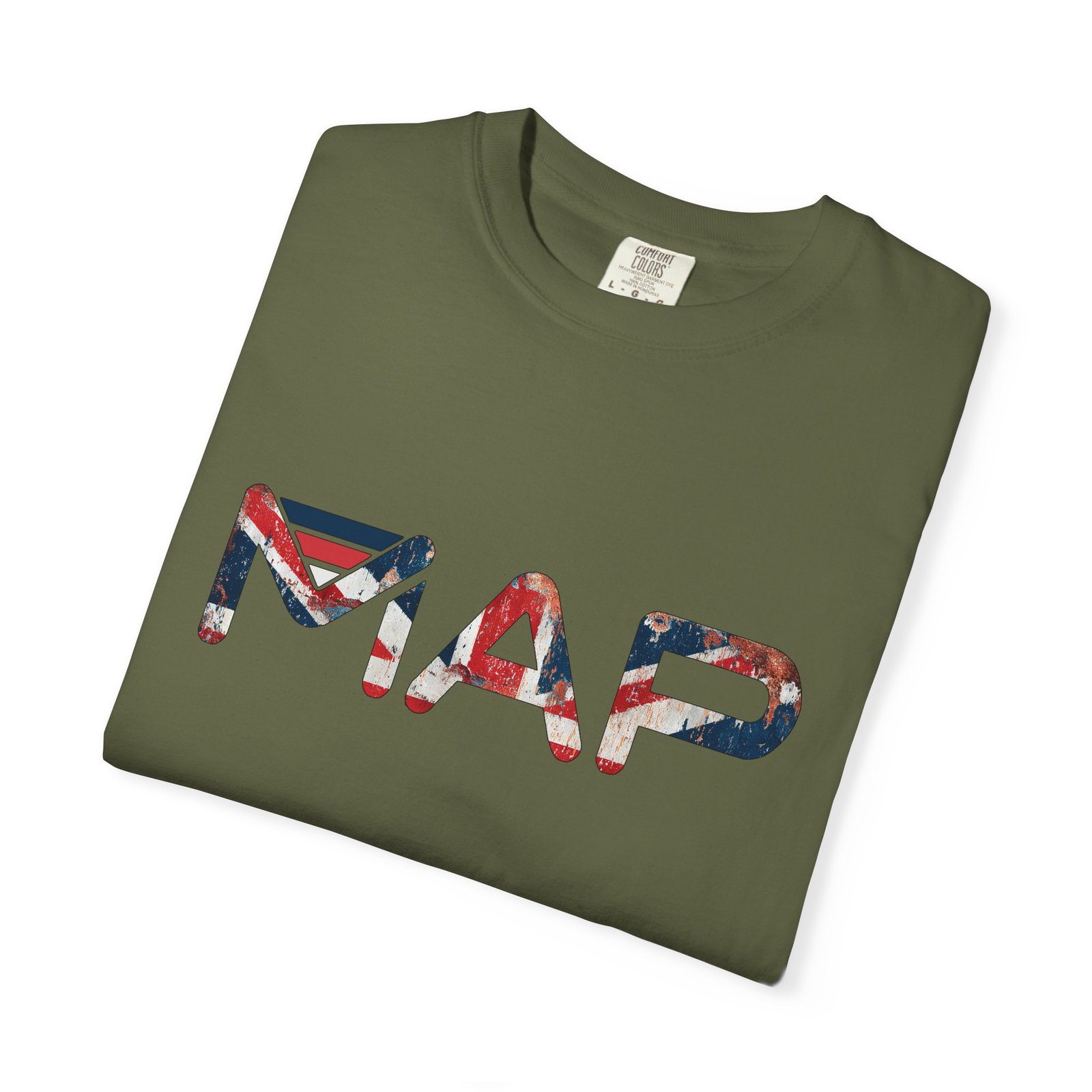 Map Graphic Unisex Garment-Dyed T-Shirt, Travel Tee, Casual Wear, Adventure T-Shirt, Gift for Travelers, Summer Wardrobe - Image 35