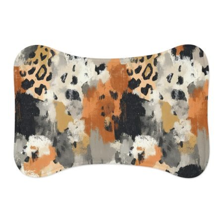 Stylish Pet Feeding Mats - Non-slip, Washable, Decorative, Modern Pet Accessories, Dog Bowls, Cat Feeder, Pet Care Essentials