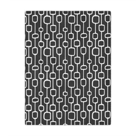 Cozy Modern Minky Blanket | Soft Throw for Nursery, Couch, Gifts, Home Decor, Baby Shower