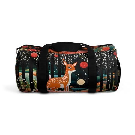 Whimsical Forest Duffel Bag - Ideal for Travel, Gym, and Gifts | Tote for Nature Lovers | Fun Luggage | Adventure Bag