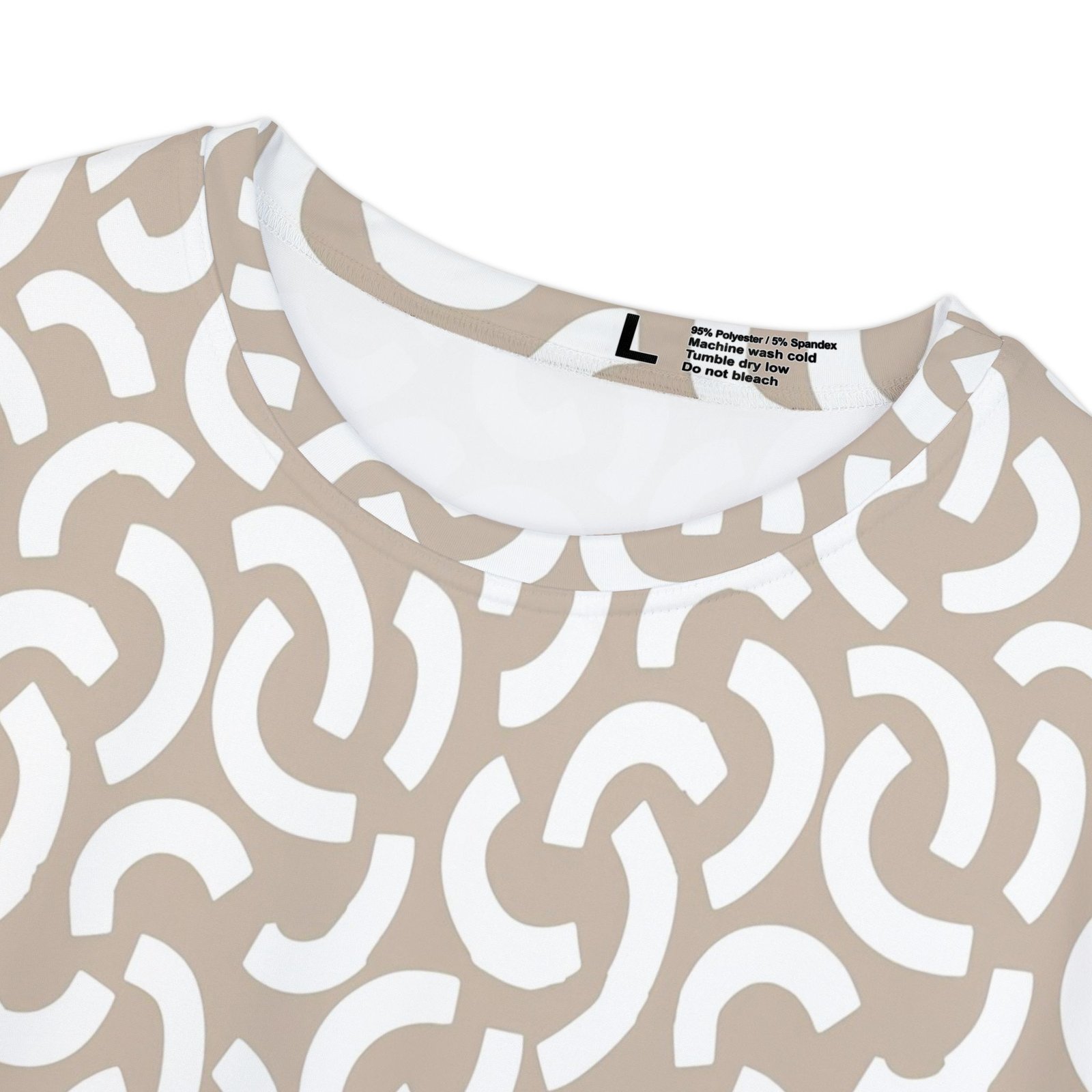 Chic Patterned Tee for Everyday Wear, Casual Look, Summer Style, Unique Gift for Her, Trendy Women's Fashion - Image 3