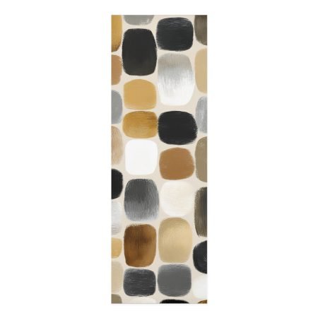 Chic Foam Yoga Mat with Modern Abstract Design for Mindful Practice, Exercise Mat, Home Decor, Fitness Gift, Meditation Mat