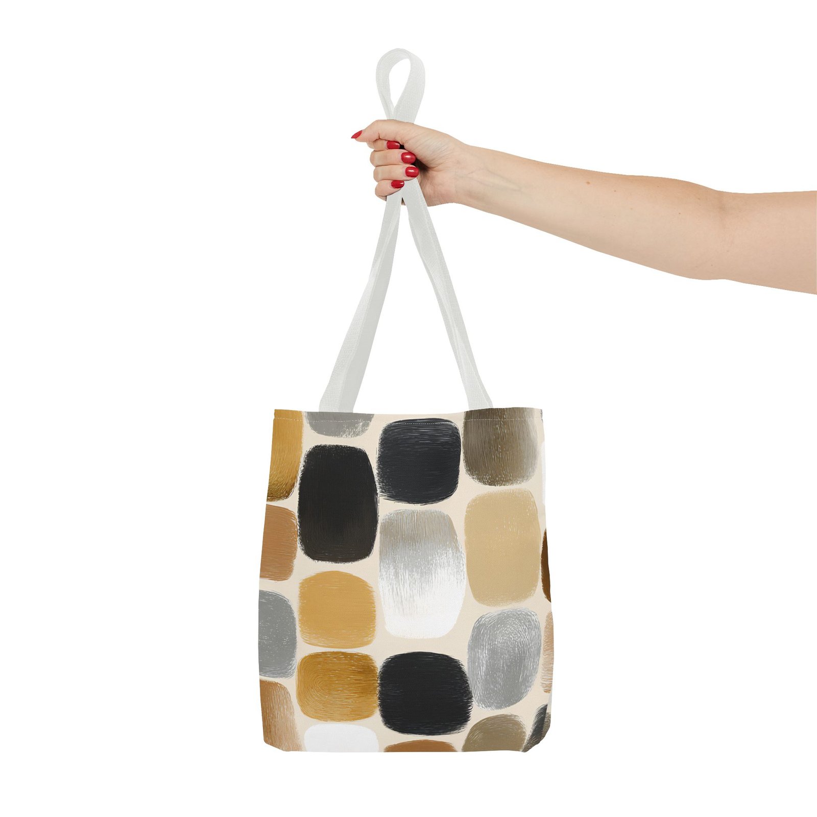 Chic Abstract Tote Bag, Stylish Reusable Shopping Bag, Fashionable Handbag for Everyday Use, Eco-Friendly Gift, Minimalist Tote - Image 28