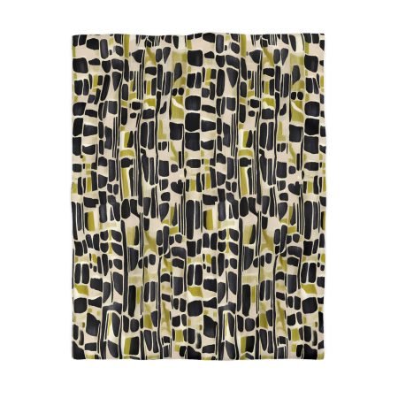 Modern Geometric Microfiber Duvet Cover | Cozy Bedding Set for Stylish Bedrooms, Home Decor, Unique Gift Idea, Bedroom Makeover