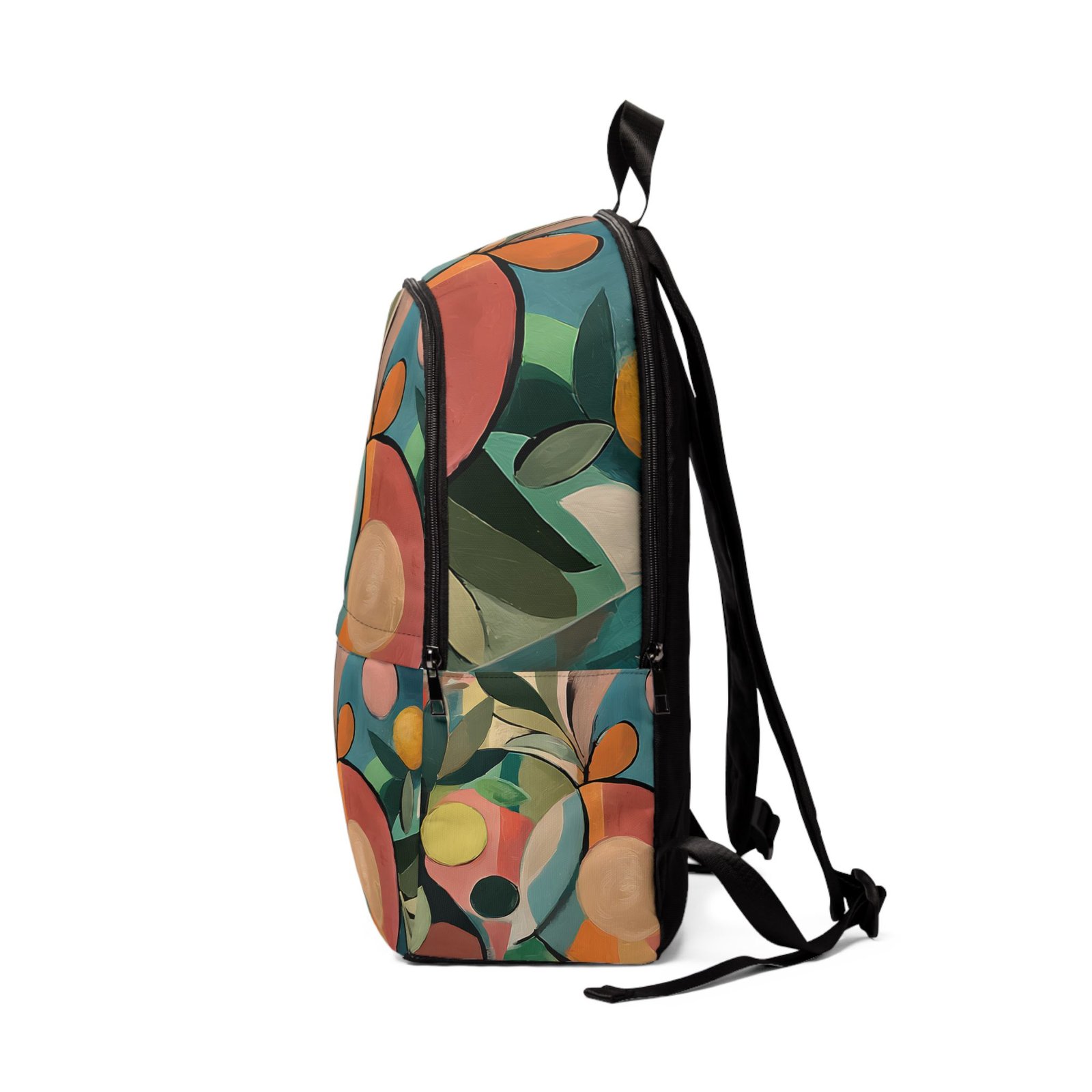 Vibrant Unisex Backpack, Colorful Floral Backpack, Trendy School Bag, Unique Everyday Backpack, Perfect Gift for Students, Stylish Tote - Image 3