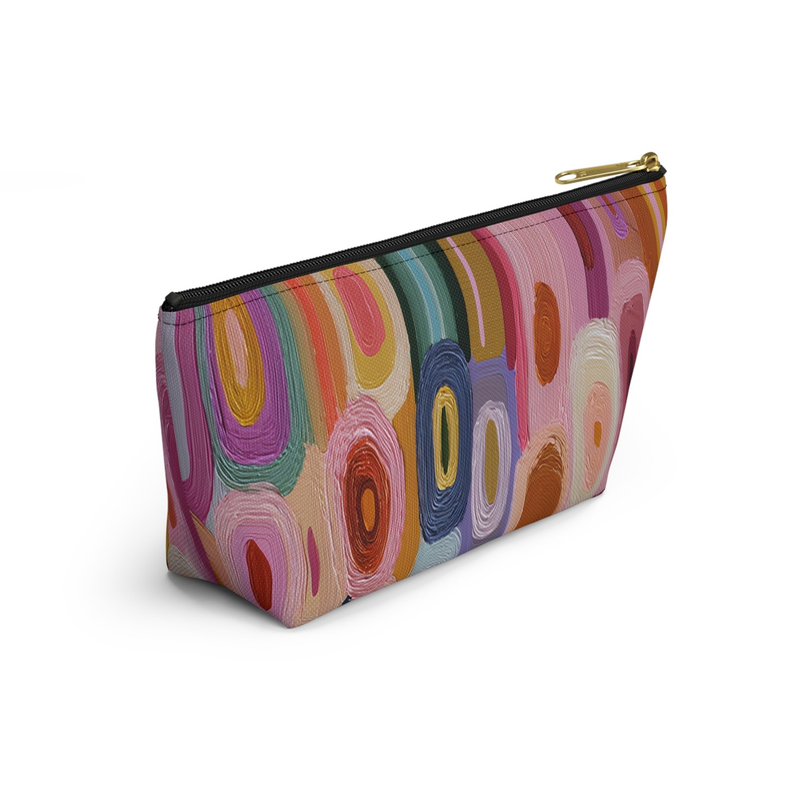 Colorful Accessory Pouch for Everyday Use, Makeup Bag, Travel Organizer, Artistic Gift for Her, Unique Pencil Case - Image 4