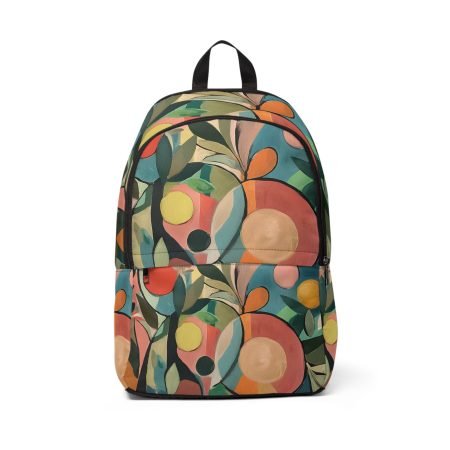 Vibrant Unisex Backpack, Colorful Floral Backpack, Trendy School Bag, Unique Everyday Backpack, Perfect Gift for Students, Stylish Tote