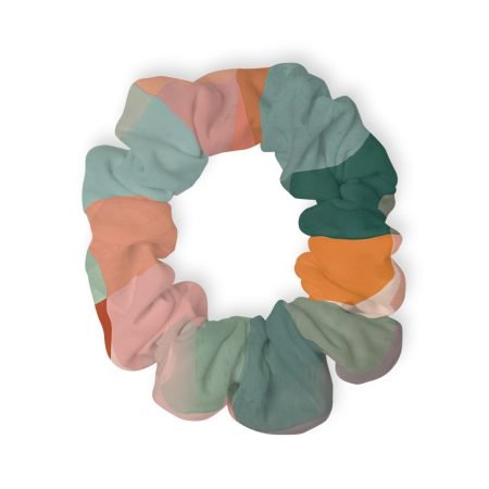 Colorful Scrunchie, Hair Accessory, Fashionable Hair Tie, Gift for Her, Trendy Hair Accessories, Everyday Wear, Summer Vibes
