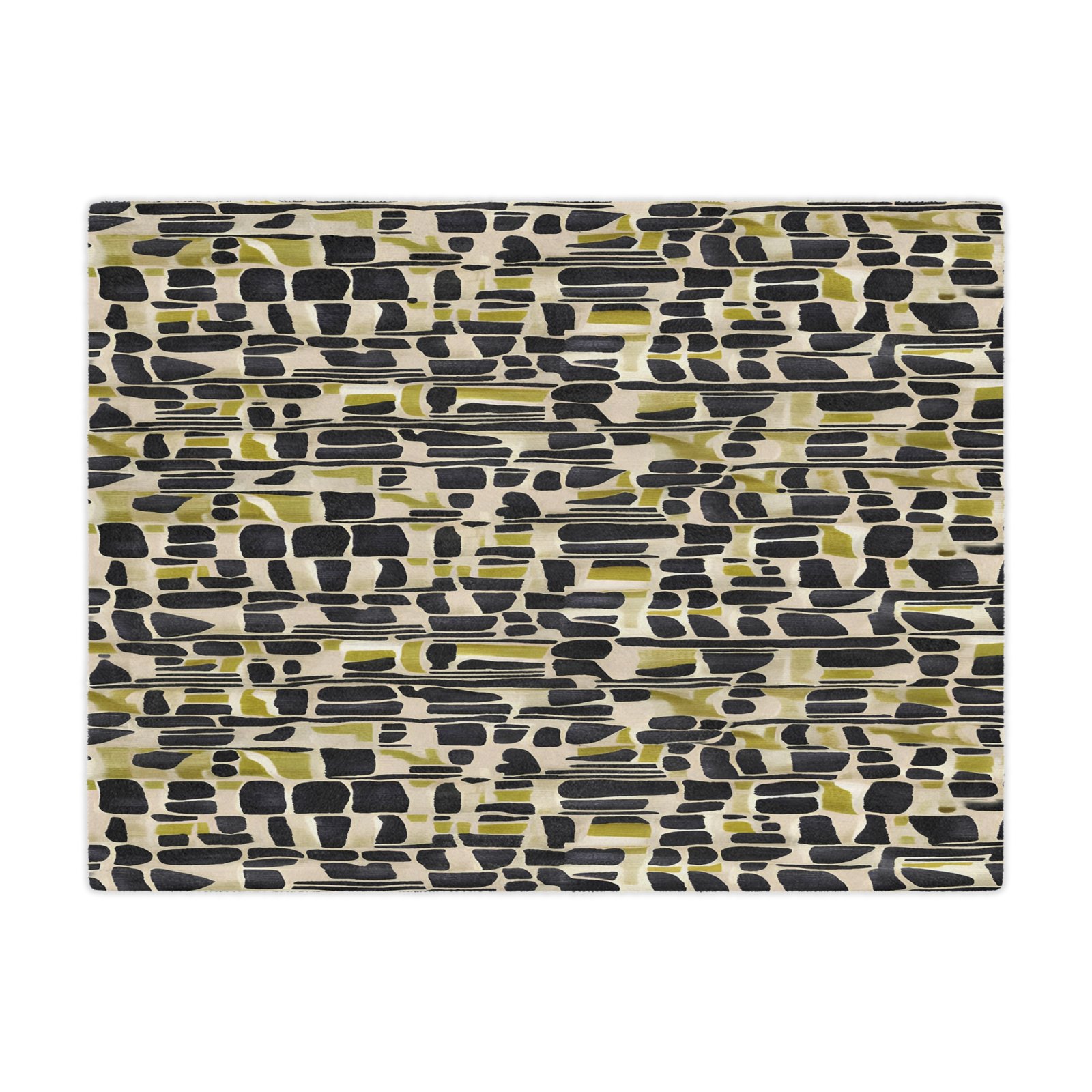 Stylish Minky Blanket with Modern Abstract Design, Cozy Home Decor, Baby Shower Gift, Warm Throw, Nursery Blanket - Image 2