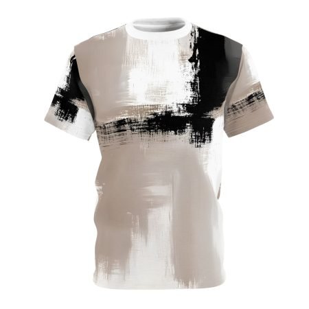 Artistic Abstract Unisex Tee - Stylish Graphic Shirt, Modern Fashion Tee, Unique Art Tee, Trendy Casual Wear, Perfect Gift