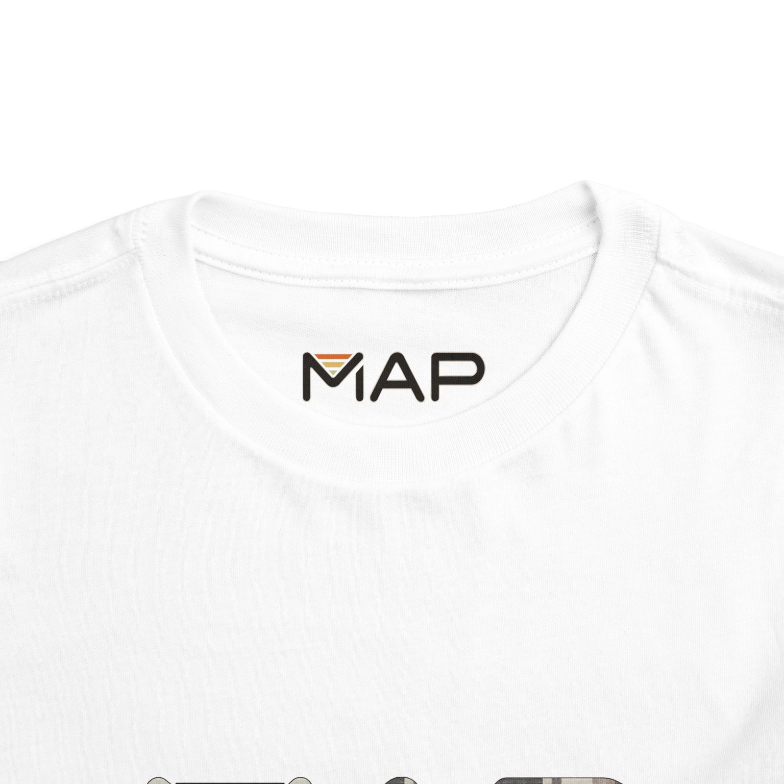 Toddler Short Sleeve Tee with 'MAP' Design - Cute Kids' T-Shirt, Adventure Tee, Toddler Gift, Playwear, Travel Shirt - Image 4
