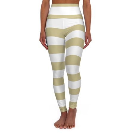Chic High Waisted Yoga Leggings, Stylish Workout Leggings for Yoga, Fitness Apparel, Activewear, Athleisure Outfits