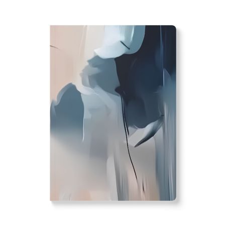 Abstract Watercolor Softcover Journal, Inspirational Notebook, Perfect Gift for Writers, Artists, and Students, Aesthetic Stationery