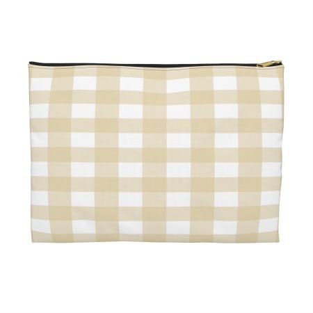 Chic Checkered Accessory Pouch | Stylish Makeup Bag, Travel Organizer, Gift for Her, Holiday Essentials, Storage Solution