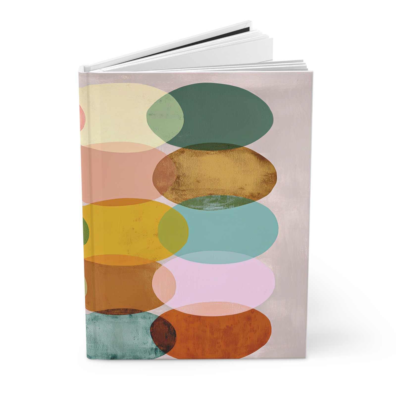 Chic Abstract Hardcover Journal | Colorful Notebook for Daily Thoughts, Creative Writing, Gift for Artists, Journal for Women - Image 3