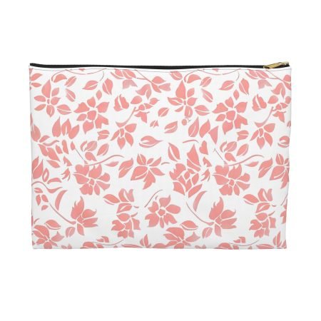 Floral Accessory Pouch, Makeup Bag, Travel Organizer, Gift for Her, Small Storage