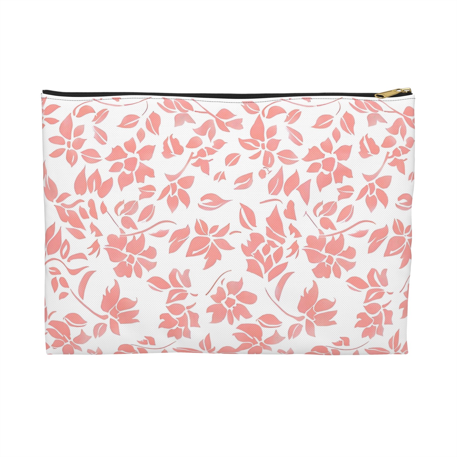 Floral Accessory Pouch, Makeup Bag, Travel Organizer, Gift for Her, Small Storage
