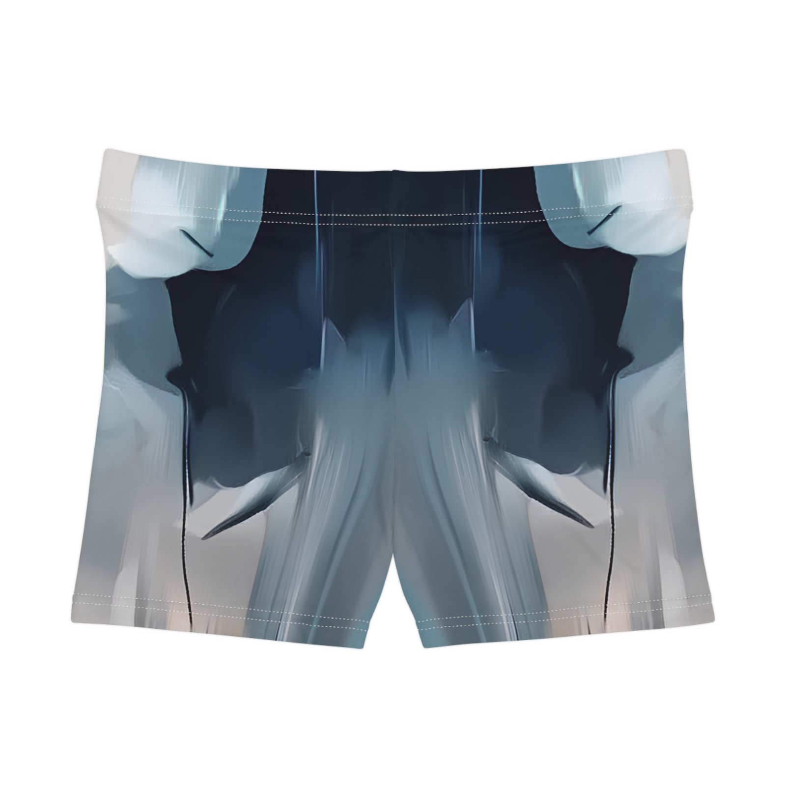 Artistic Women's Shorts, Trendy AOP Summer Wear, Beach Ready, Graphic Print Activewear, Comfortable Casual Style - Image 2