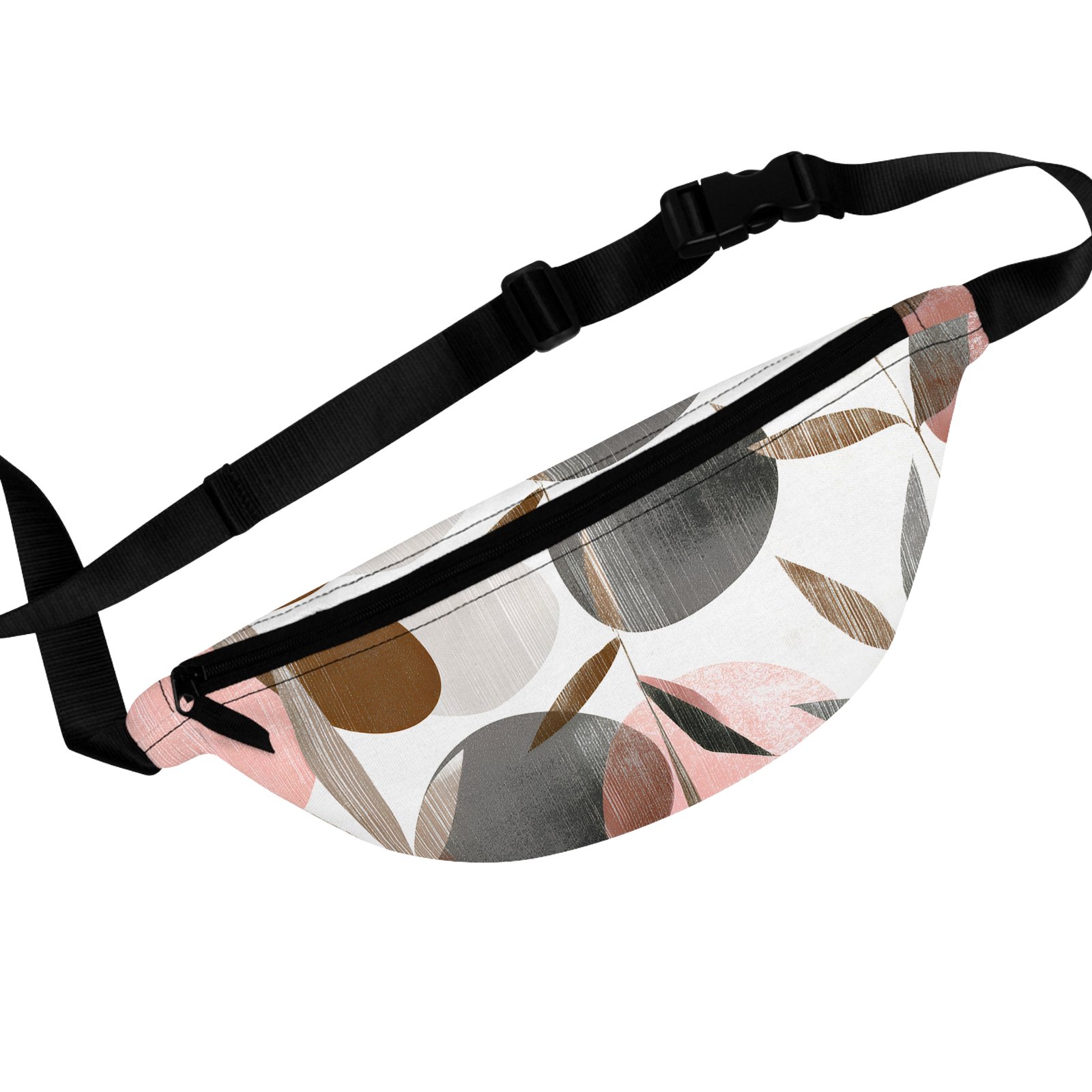 Boho Chic Fanny Pack, Stylish Waist Bag for Festivals, Travel Companion, Perfect Gift for Adventurers, Everyday Use, Floral Design