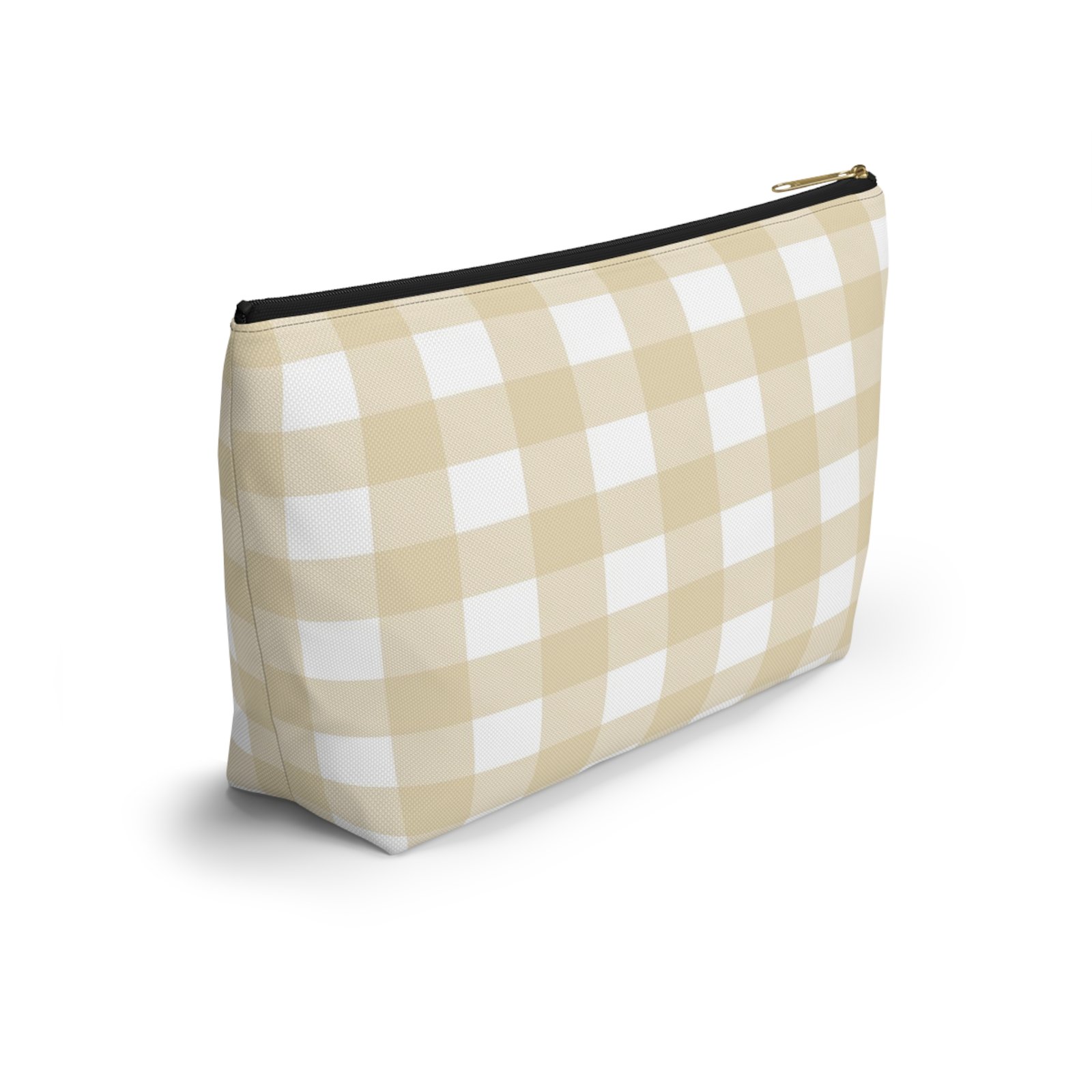 Chic Gingham Accessory Pouch, Stylish Makeup Bag, Travel Organizer, Gift for Her, Handbag Essentials - Image 4