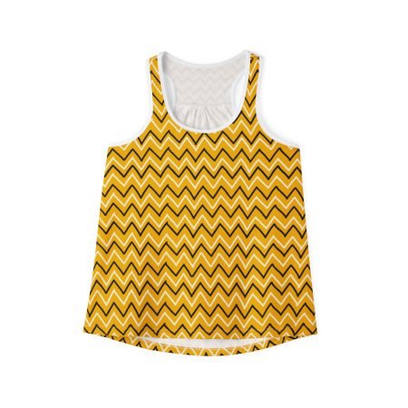 Bright Zigzag Women's Tank Top | Summer Fashion, Beach Wear, Workout Top, Casual Attire, Gift Idea