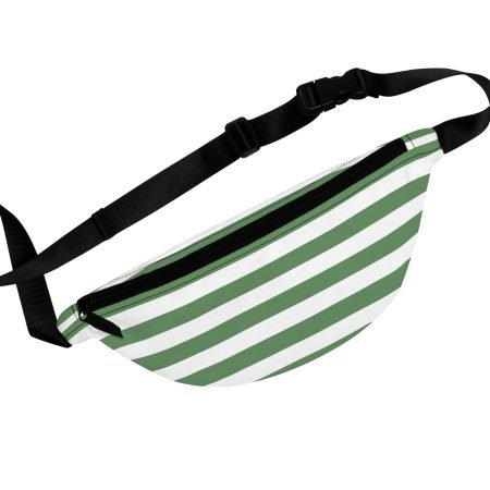 Stylish Striped Fanny Pack, Trendy Waist Bag for Festivals, Casual Outings, Travel Accessory, Summer Vibes, Eco-Friendly Design