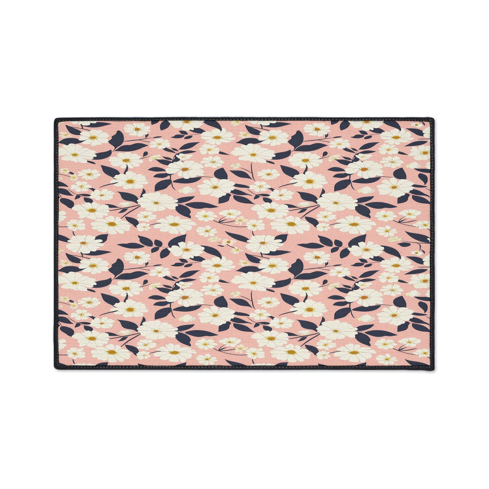 Floral Heavy Duty Floor Mat - Durable Area Rug, Stylish Non-Slip Mat, Home Decor, Gift for Housewarming, Kitchen Accessory - Image 17