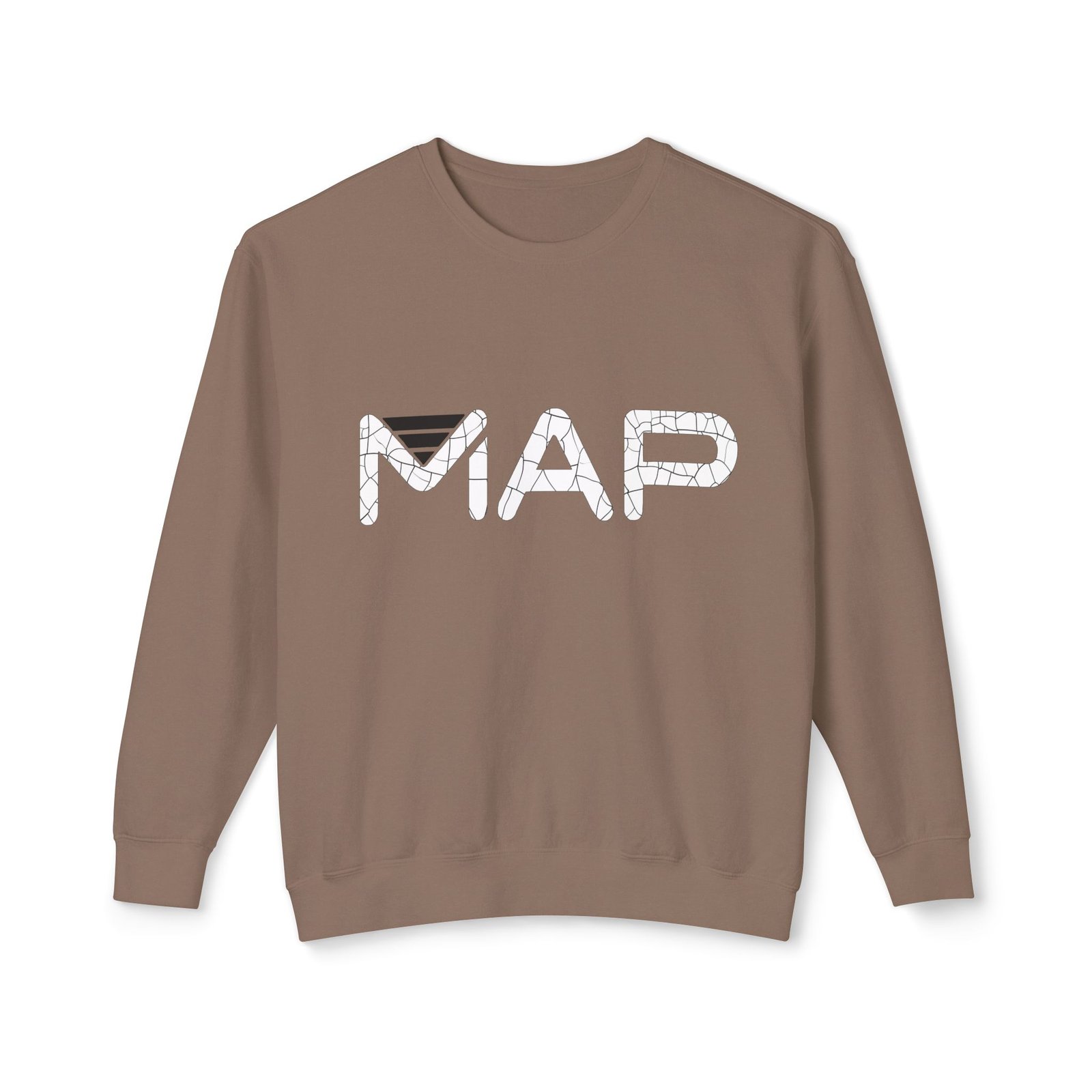 Stylish Map Sweatshirt, Cozy Fashion Apparel, Perfect Gift for Travelers, Lightweight Crewneck, Casual Everyday Wear - Image 13