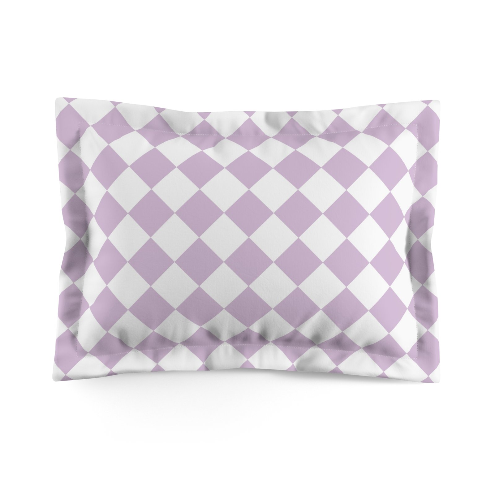 Chic Lavender Microfiber Pillow Sham, Elegant Bedroom Decor, Sweet Dreams Gift, Modern Bed Accessories, Decorative Pillow Case - Image 2