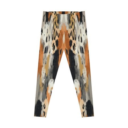 Stylish Animal Print Leggings, Workout Leggings, Yoga Pants, Trendy Fashion, Dance Apparel, Gift for Her, Casual Wear