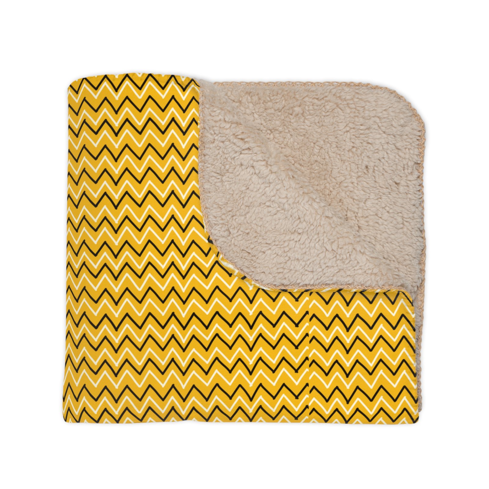 Tan Sherpa Blanket - Image 3