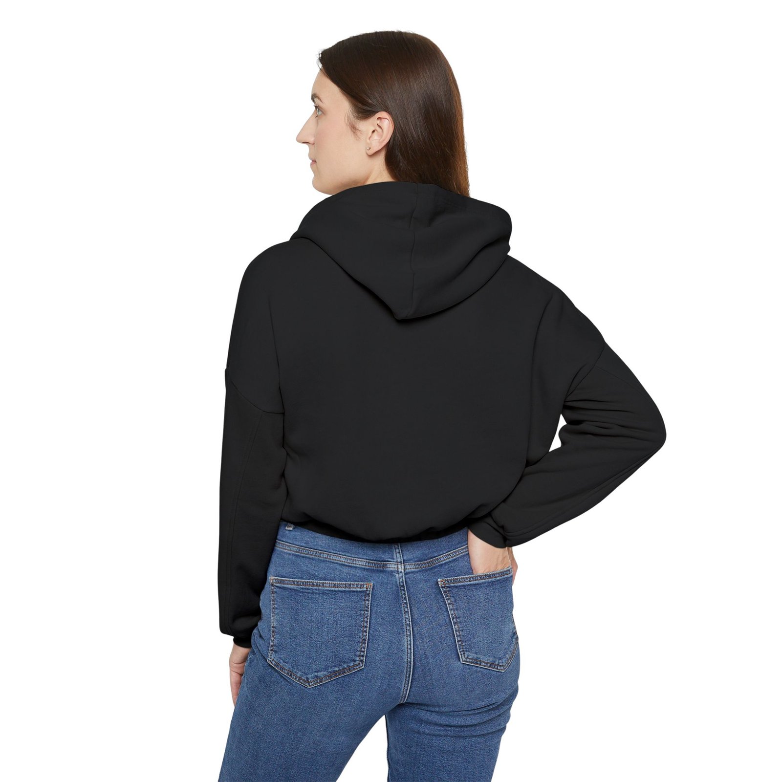 Stylish Cinched Bottom Hoodie with 'MAP' Design, Comfortable Casual Wear, Perfect for Travel, Gift for Map Lovers - Image 4