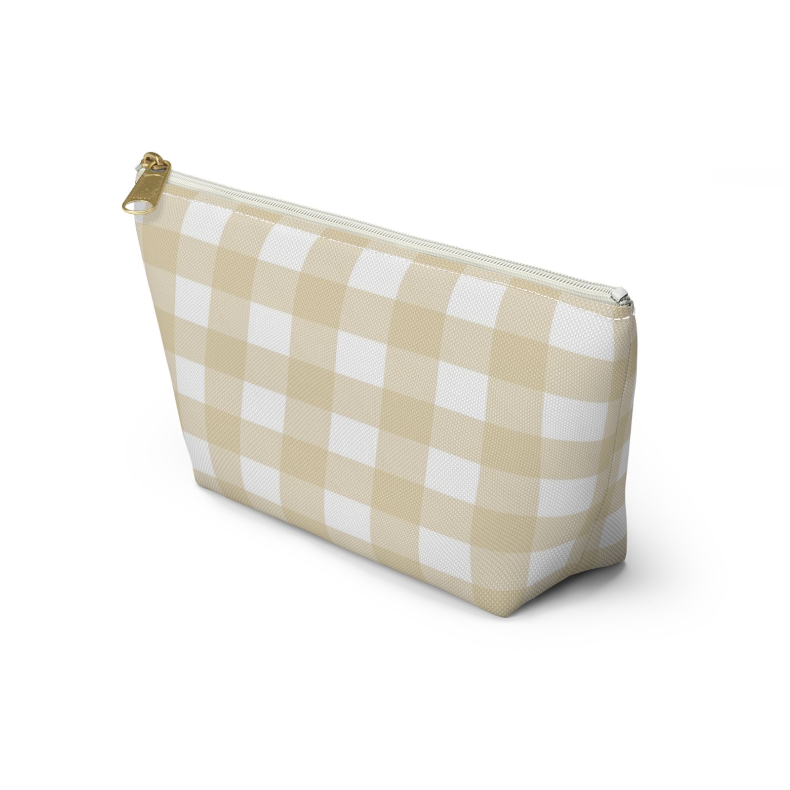 Chic Gingham Accessory Pouch, Stylish Makeup Bag, Travel Organizer, Gift for Her, Handbag Essentials - Image 15