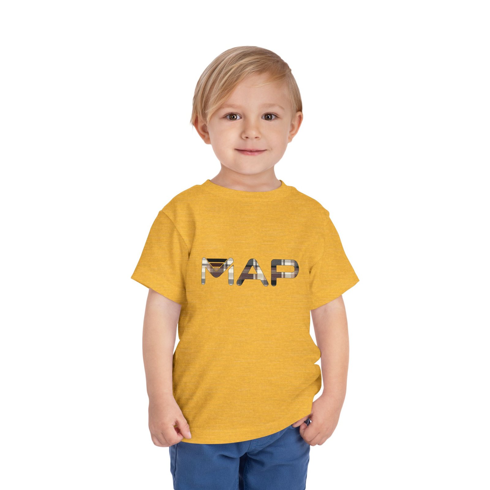 Toddler Short Sleeve Tee with 'MAP' Design - Cute Kids' T-Shirt, Adventure Tee, Toddler Gift, Playwear, Travel Shirt - Image 19