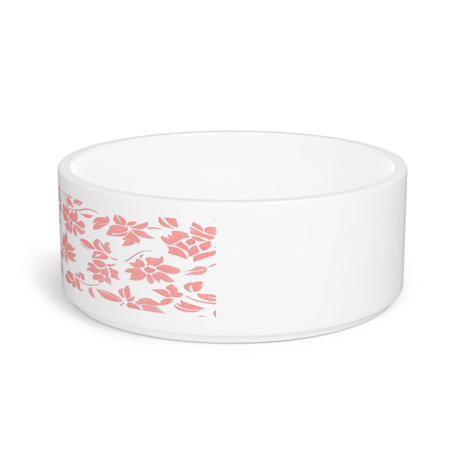 Floral Pet Bowl - Customizable Dog & Cat Dish, Pet Gift, Home Decor, Perfect for Pet Lovers, Stylish Pet Accessories - Image 3