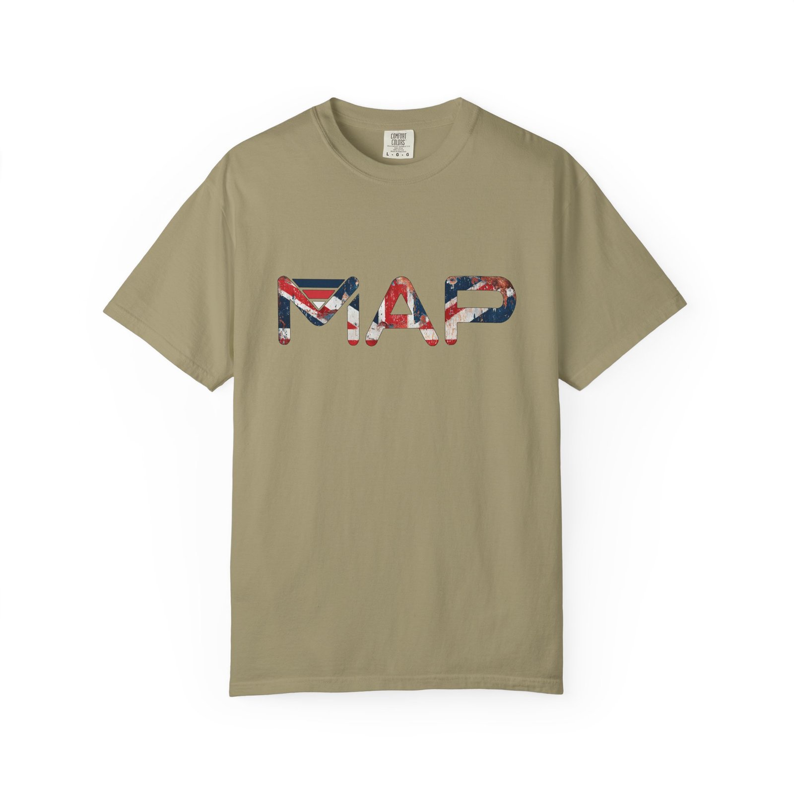Map Graphic Unisex Garment-Dyed T-Shirt, Travel Tee, Casual Wear, Adventure T-Shirt, Gift for Travelers, Summer Wardrobe - Image 21